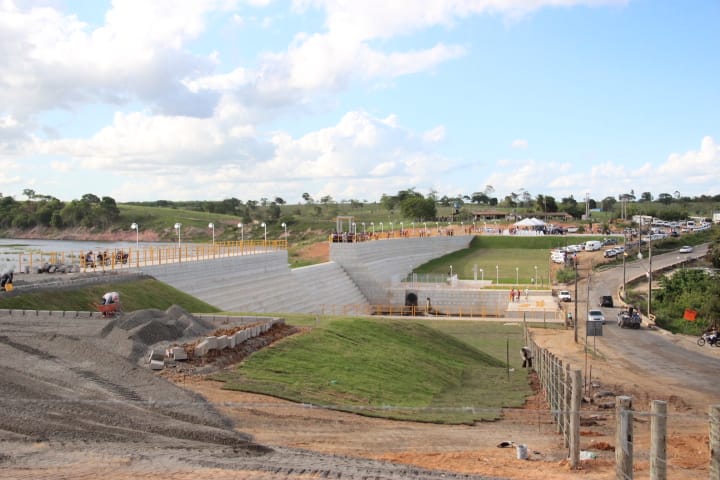 Seag realiza ato de fechamento de comporta da barragem em Montanha ...