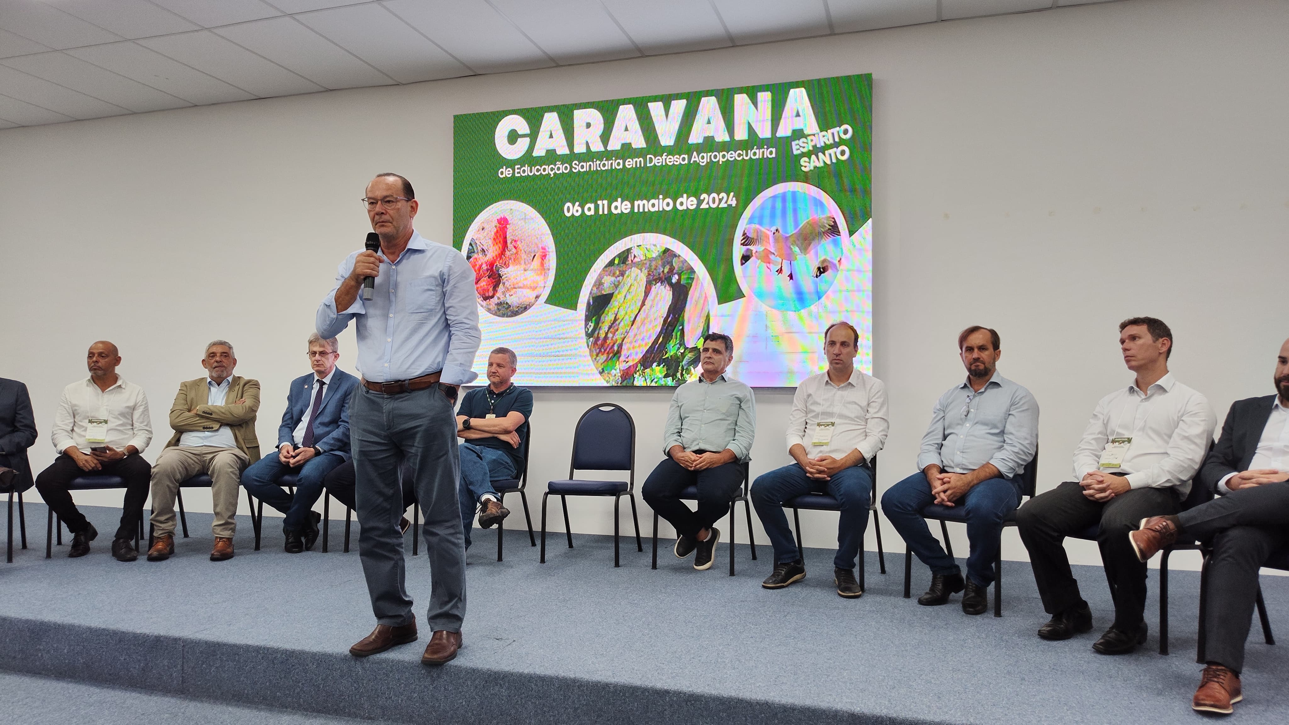 Espírito Santo recebe caravana de Educação Sanitária para combater influenza aviária e monilíase do cacau|||Fotógrafo:Divulgação/Seag