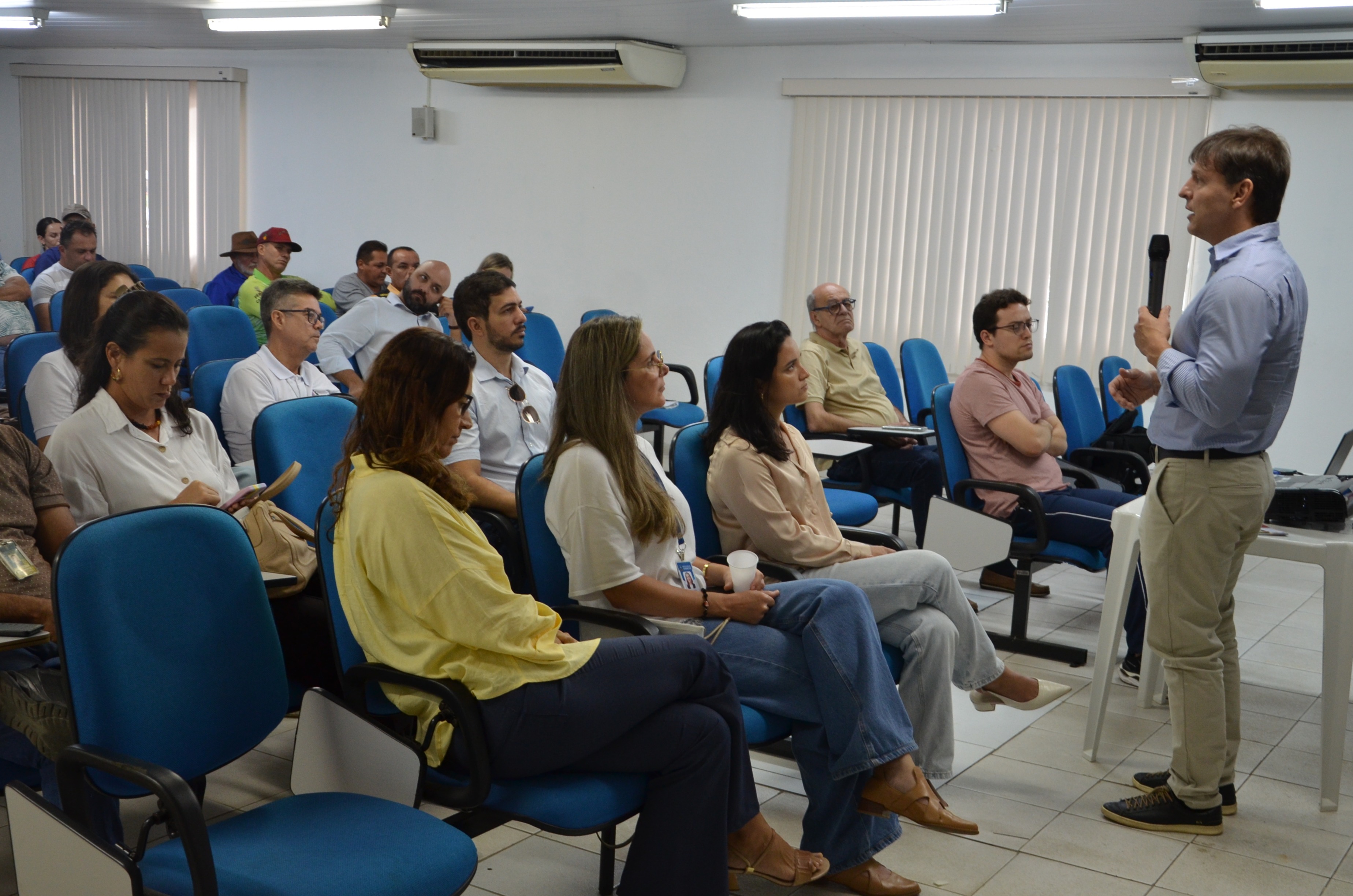 Seag participa da III Semana da Rastreabilidade com palestra sobre exigências para produtores rurais|||Fotógrafo: