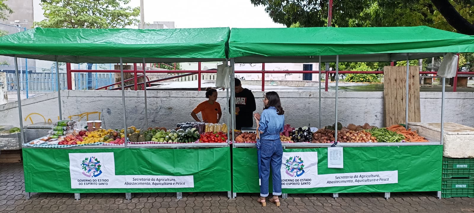 Governo do Estado reestrutura feiras agrícolas com o repasse de novas barracas