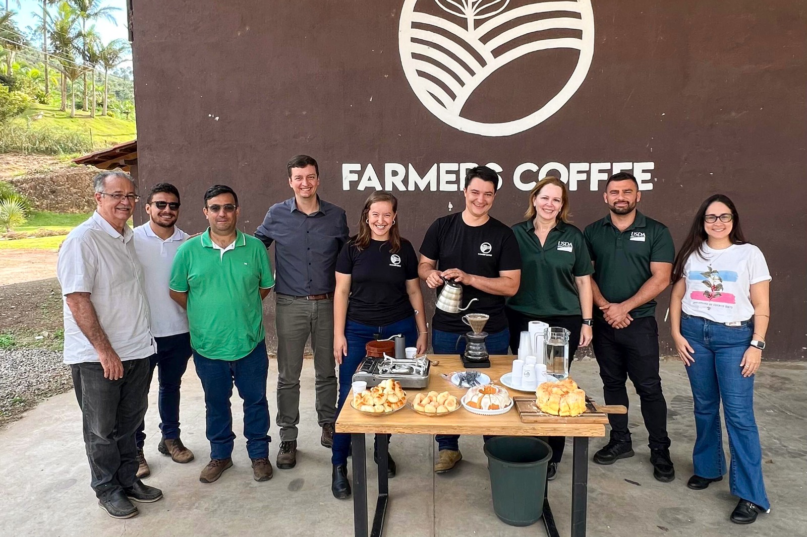 Visita de comitiva dos Estados Unidos consolida Espírito Santo no cenário internacional do café|||Fotógrafo:Divulgação/Seag