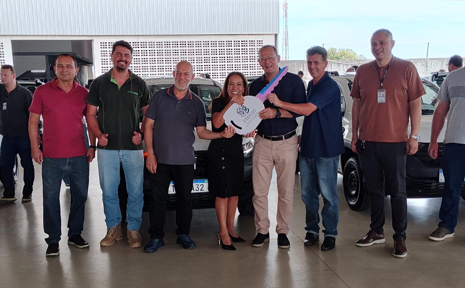 Governo do Estado entrega veículos para fortalecer o trabalho no campo em 13 municípios capixabas|||Fotógrafo:Gustavo Souza/Seag