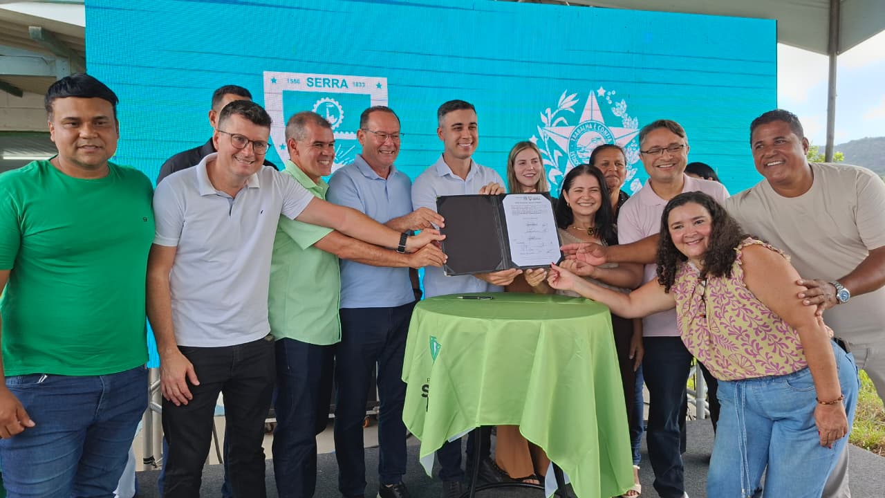 Governo do Estado viabiliza calçamento rural em comunidades da Serra com doação de blocos