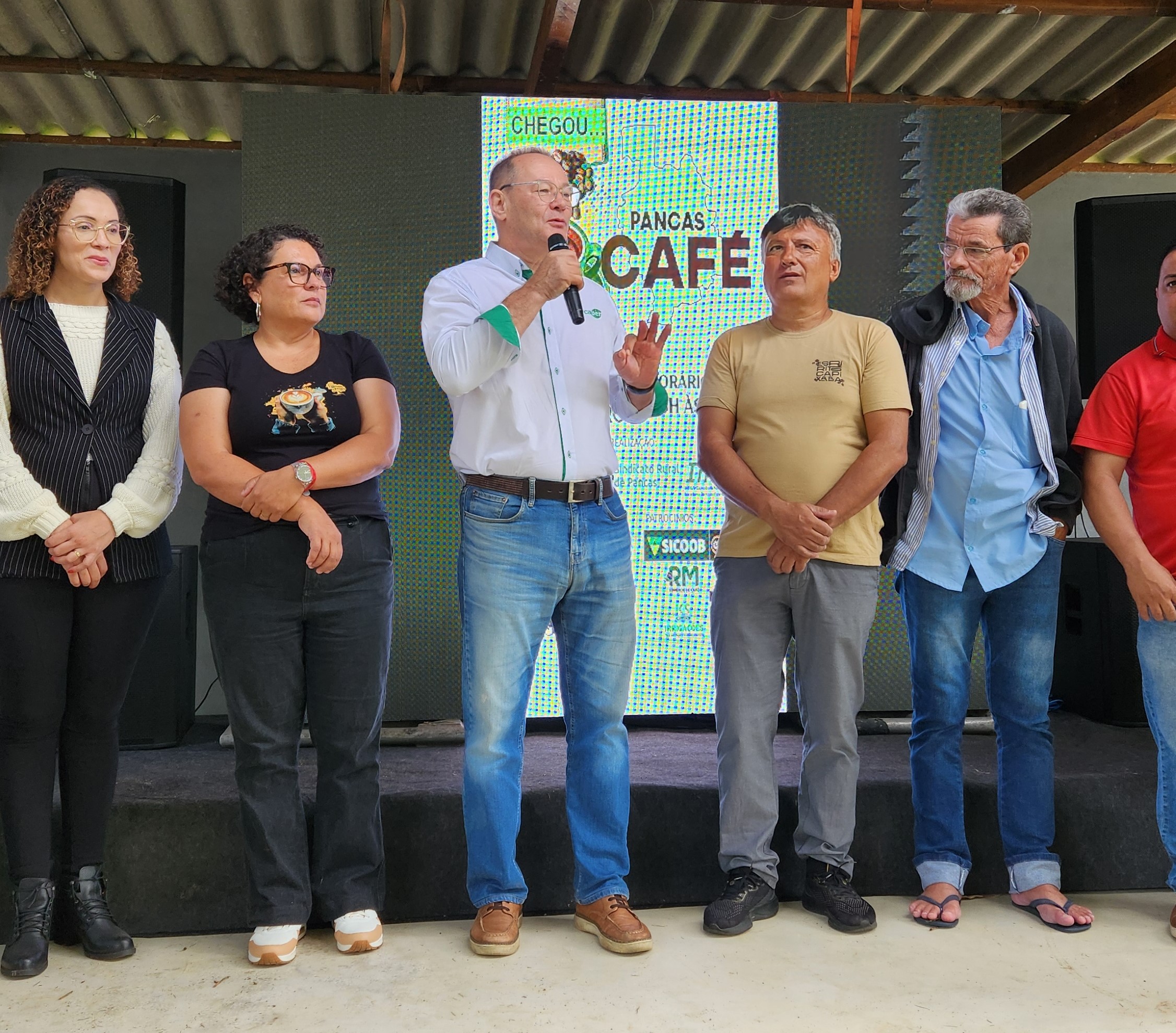 Seag marca presença na 1ª edição do Pancas Café com palestra sobre políticas públicas para a cafeicultura|||Fotógrafo:Filipe Barbosa/Seag