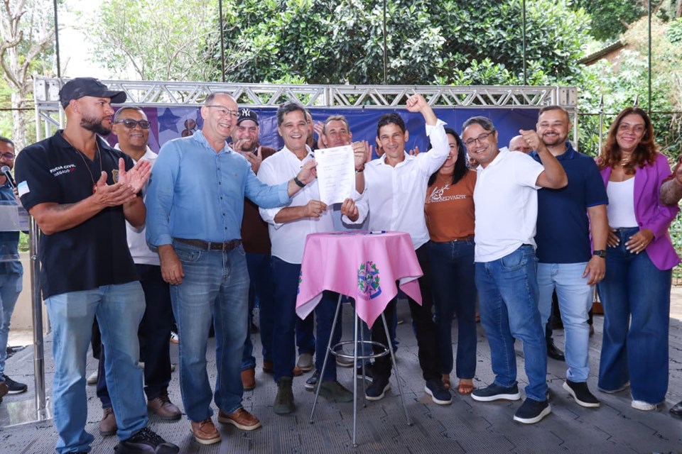 Governo autoriza construção de barragem no Córrego Barce -  em João Neiva|||Fotógrafo:Cid Costa/Governo-ES