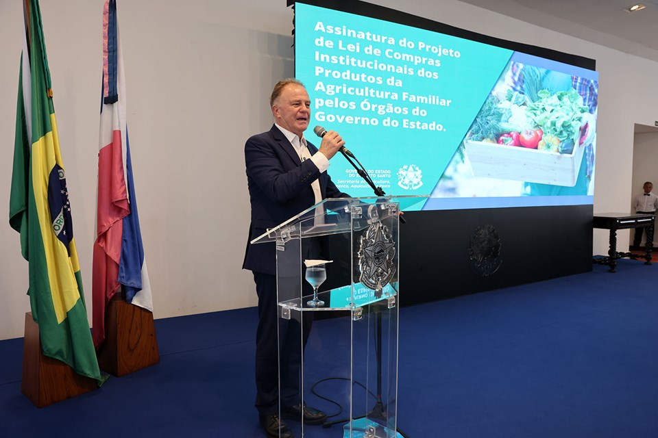 Projeto de Lei que prioriza alimentos da agricultura familiar nas compras do Estado|||Fotógrafo:Hélio Filho/Secom