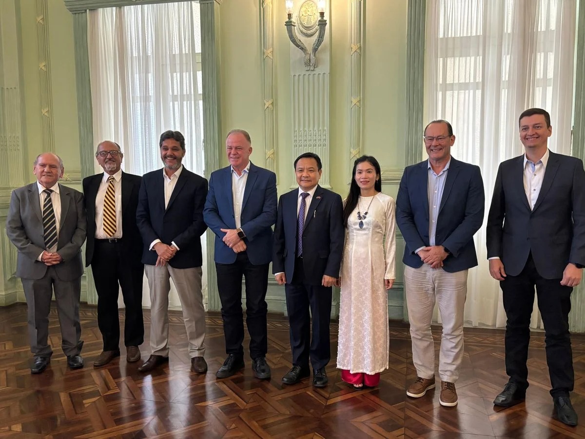 Comitiva do Espírito Santo vai ao Vietnã por aumento da competitividade do café conilon capixaba|||Fotógrafo:Governo do Estado