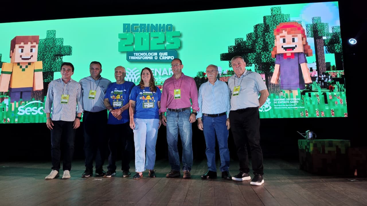 Seag participa da cerimônia de encerramento do Programa Agrinho 2025 em Aracruz|||Fotógrafo:Gustavo Souza/Seag