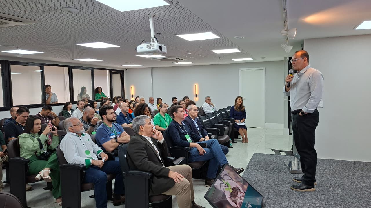 Simpósio INOVAGRO 2025 começa com foco em inovação e sustentabilidade na agropecuária capixaba|||Fotógrafo:Gustavo Souza/Seag