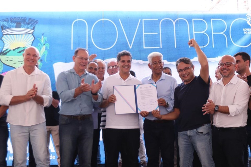 Governo do Estado anuncia novos investimentos estruturantes em Ibatiba|||Fotógrafo:Guilherme Pagotto/Governo-ES