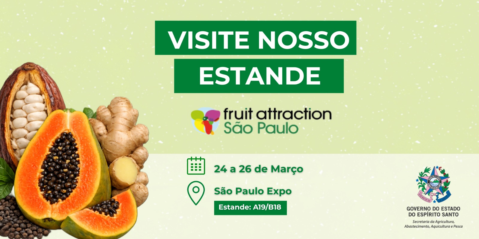 Espírito Santo leva diversidade do agronegócio capixaba à Fruit Attraction São Paulo 2026